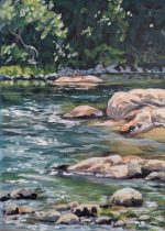 The-River_acrylic_12x9_250-scaled