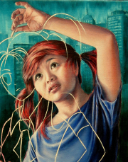 Portrait of Aja - detail