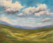 Spring Clouds - Oil, 20" x 24"