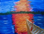 Sunset-Canoe