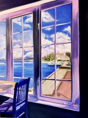 Through the Looking Glass - Oil, 32" x 42"