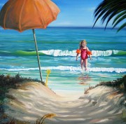 Child at the Beach