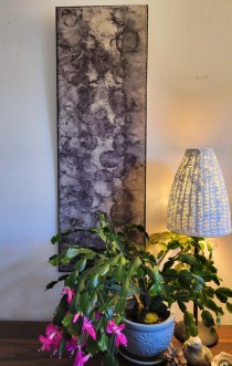 Eco-printed wall art