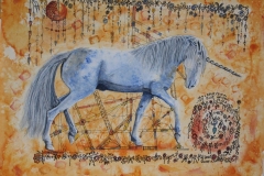 Emrys the Blue Unicorn