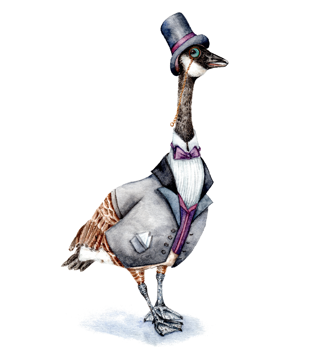 Victorian Gentleman Goose