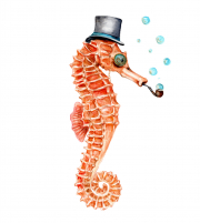 Victorian Seahorse