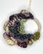 Dreamcatcher - Fibre Art, 5" Diameter