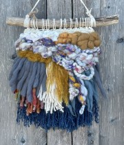 Fiesta - Fibre Art, 9" x 12"