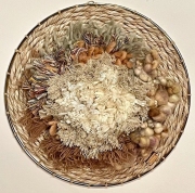 Flourish - Fibre Art, 10-inch-diameter
