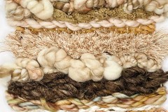 Oh so Boho - Fibre Art, 12" x 27"