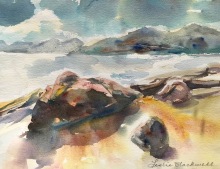 Lac Poisson Blanc Beach