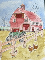 Playing Chicken Down On The Farm