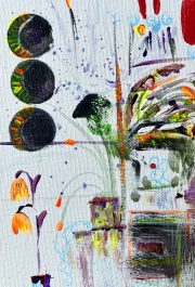 Gallo Caballito y Mujer Azul